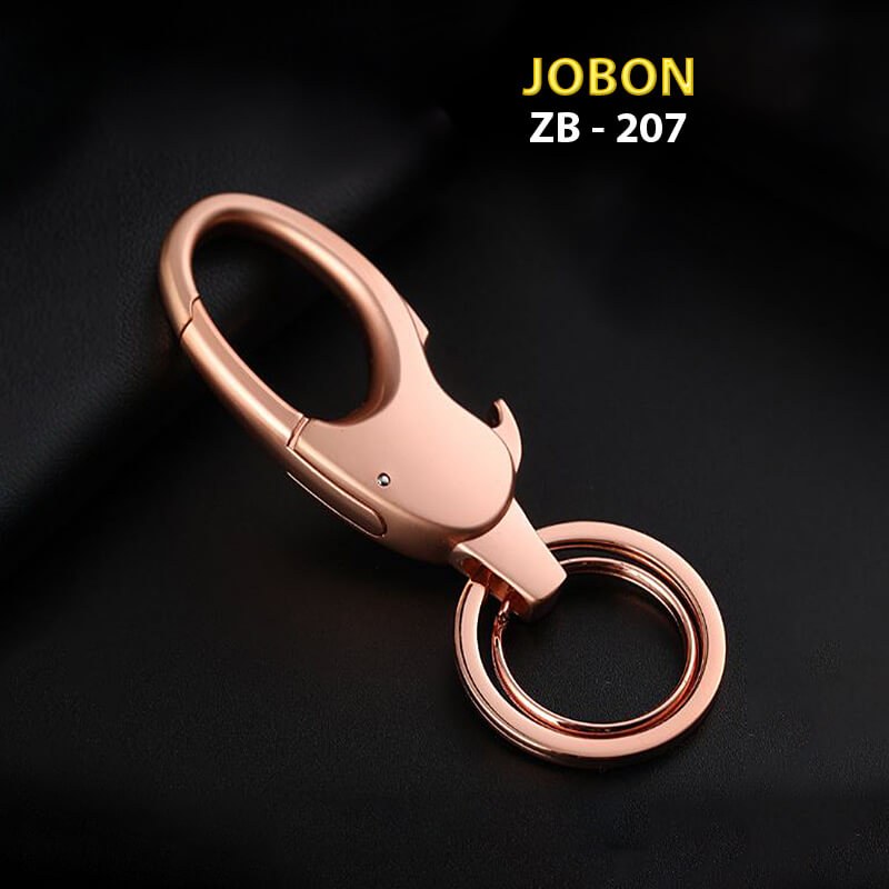 móc khóa cao cấp Jobon ZB-207 màu vàng