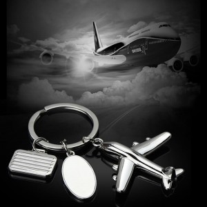Móc chìa khóa hình máy bay