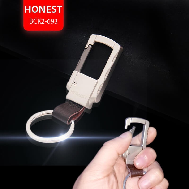 Móc chìa khóa Honest BCK2-693 màu bạc