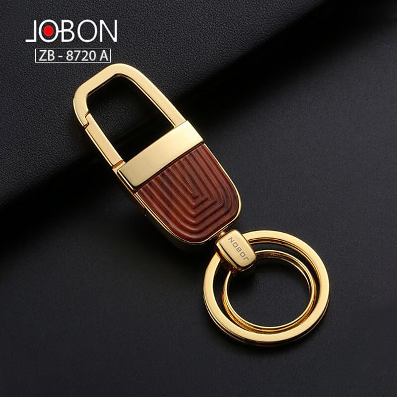 Móc chìa khóa ô tô Jobon ZB-8720A màu vàng